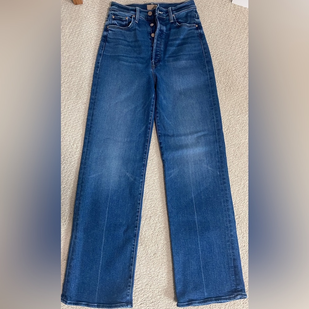 Mother Wide Leg Denim